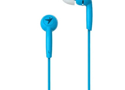 Audífono Genius HS-M320 | Alámbrico | Jack 3.5mm | Micrófono Integrado | Celeste