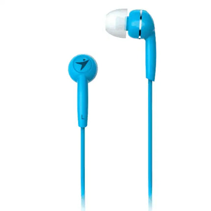 Audífono Genius HS-M320 | Alámbrico | Jack 3.5mm | Micrófono Integrado | Celeste
