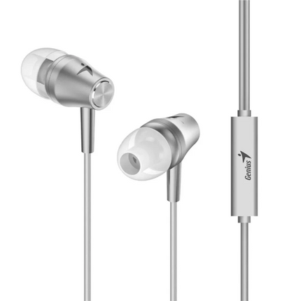 Audífono Genius HS-M360 | Alámbrico 3.5mm | Micrófono Integrado | Diseño Liviano