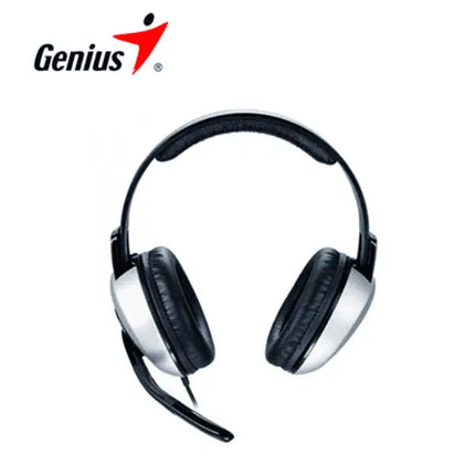 Headset Genius HS-05A | Alámbrico 3.5mm | Micrófono Integrado | Diseño Liviano | Negro