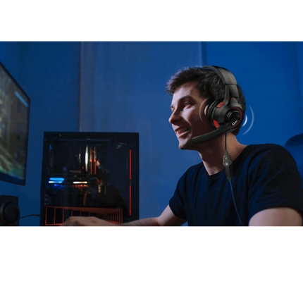 Headset Gaming Genius HS-G600V | 40mm | Vibración USB | Micrófono Integrado | Control de Volumen | 1.8m
