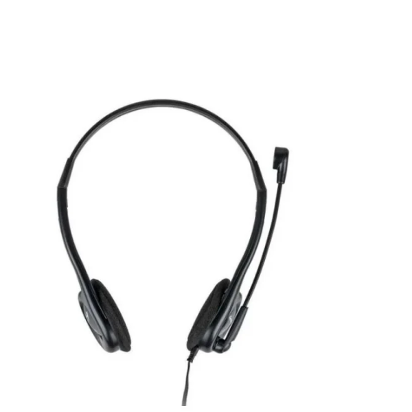 Headset Genius HS-200C | Alámbrico 3.5mm | Micrófono Ajustable | Ligero y Cómodo