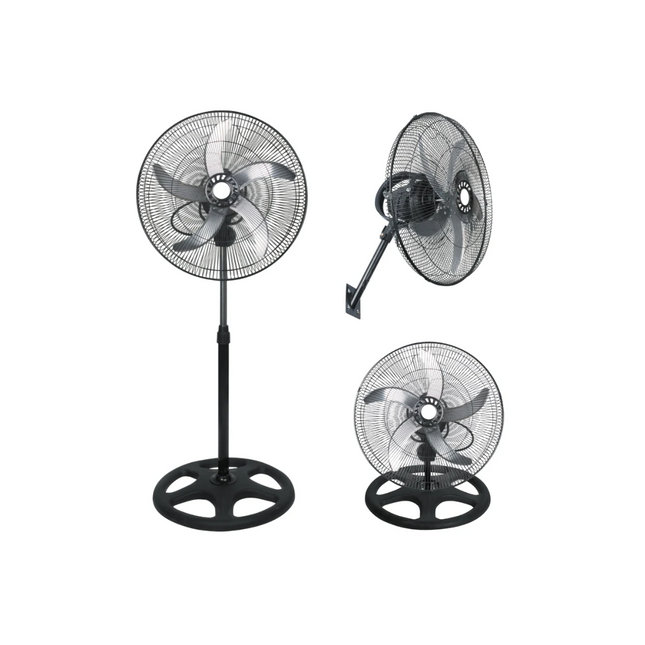 Ventilador CHIQ Pedestal 3 en 1 18” | 50W | Altura Ajustable | CQVF18T1O1HB