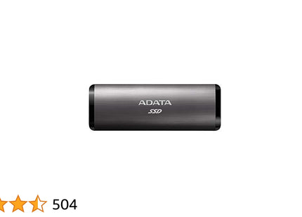 Disco Duro Externo ADATA SE760 ASE760-2TU32G2-CTI | 2TB | SSD | USB 3.2 Gen 2 | Tipo-C | Titanium