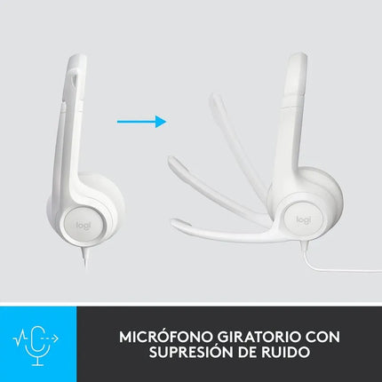 Headset Logitech H390 | USB | Estéreo