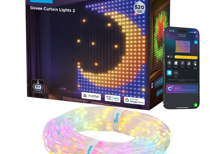 Cortina de Luces Govee H70B3 Curtain Lights 2,  H70B31A1