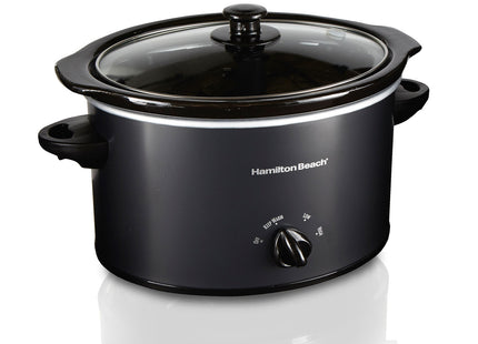 Hamilton Beach olla de cocción lenta 3qt 33231, tapa de vidrio