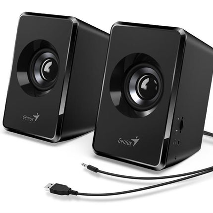 Parlante Genius SP-U125 | 2.0 Canal | Potencia de 6W | Conexión USB | Diseño Compacto