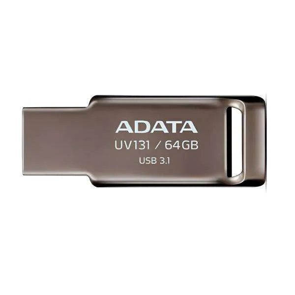 Memoria USB ADATA AUV131 | 64GB | USB 3.0 | Gris + Rojo | AUV131-64G-RGY