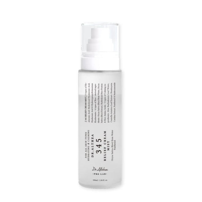 Dr. Althea 345 Relief Cream Mist 100ml - vista frontal del envase