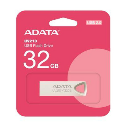 Memoria USB ADATA AUV210-32G-RGD | 32GB | USB 2.0 | Ultra compacta