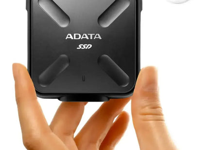 HD Externo ADATA ASD700 | 256GB | 2.5” | SSD | USB 3.1 | Negro | ASD700-256GU3-CBK