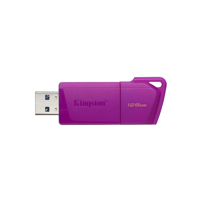 Memoria USB Kingston DT Exodia M 128GB | USB 3.2 Gen 1 | Neon Púrpura | KC-U2L128-7LP