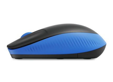 Mouse Logitech M190 vista trasera con compartimento de batería AA