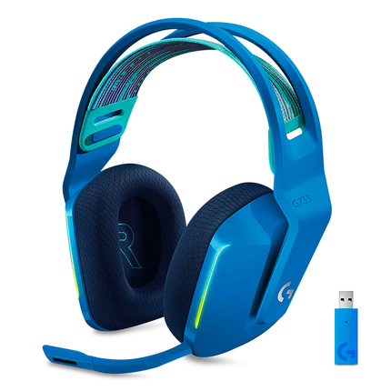 Headset Logitech Gaming G733 | Inalámbrico LIGHTSPEED | Sonido 7.1 | RGB