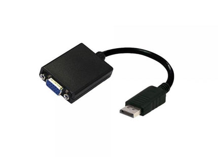 ADAPTADOR ARGOM DISPLAY PORT MACHO A VGA HEMBRA 6" ARG-CB-0056