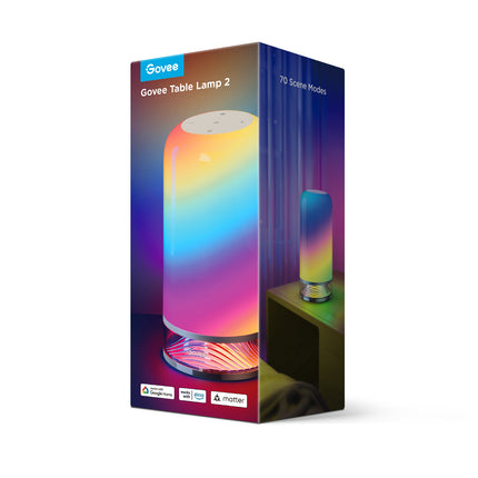 Lámpara de Escritorio Inteligente Govee H6022 | Táctil | WiFi | RGB | Control por App | Compatible con Alexa y Google Assistant