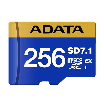 Memoria Micro SDXC ADATA GEN3 Express UD256GEX3L1-C | 256GB | UHS-I | Clase 10 | Azul | Con adaptador