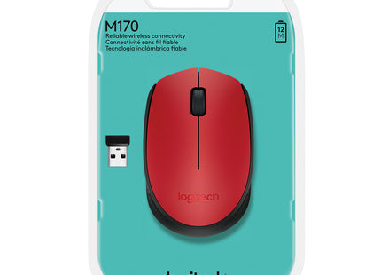 Receptor USB nano del Mouse Logitech M170 para conectividad inalámbrica
