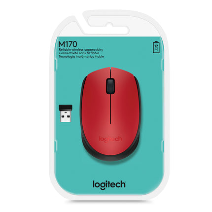Mouse Logitech M170 | Inalámbrico | Receptor USB | Diseño Ergonómico