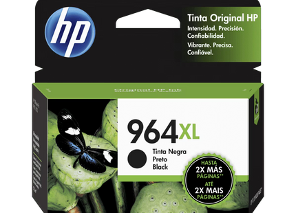 Cartucho Tinta HP 964XL Negro, 3JA57AL