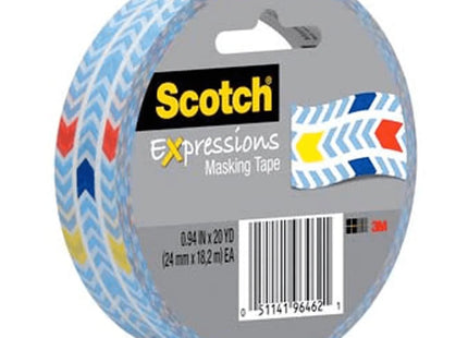 3M masking expressions  flechas colores 24mm x 18 8m 70005190429