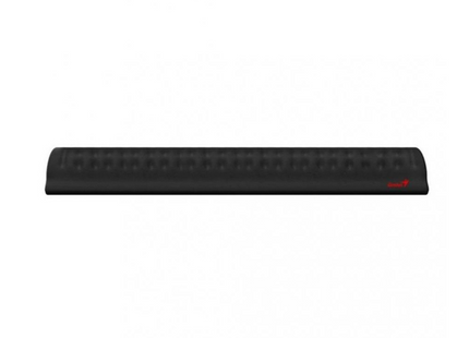 Reposamuñecas Genius G-WP 200M negro con superficie acolchada vista frontal