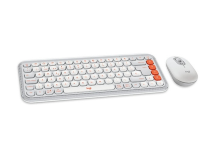 Detalle teclas Logitech POP switch tijera perfil bajo premium