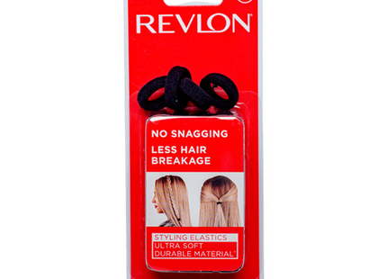 Ligas Elásticas Ultra Suave Revlon x50 | Para sujetar el cabello sin tirones ni marcas