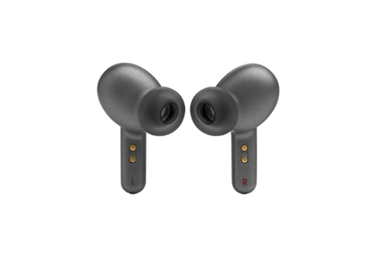 Vista lateral del audífono JBL Live Pro 2 con controles táctiles