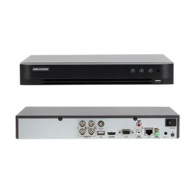Grabador DVR Hikvision IDS-7204HQHI-M1/XT | 4 Canales | 4K | 8TB | SATA | HDMI | USB
