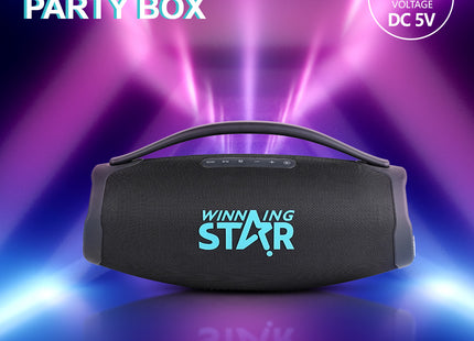 Winning Star Parlante RGB Bluetooth 80W, ST-8102
