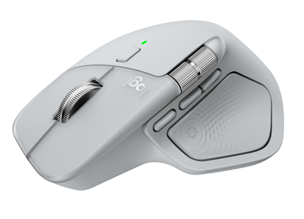 Mouse Logitech MX Master 4 vista trasera con sensor láser 8000 DPI