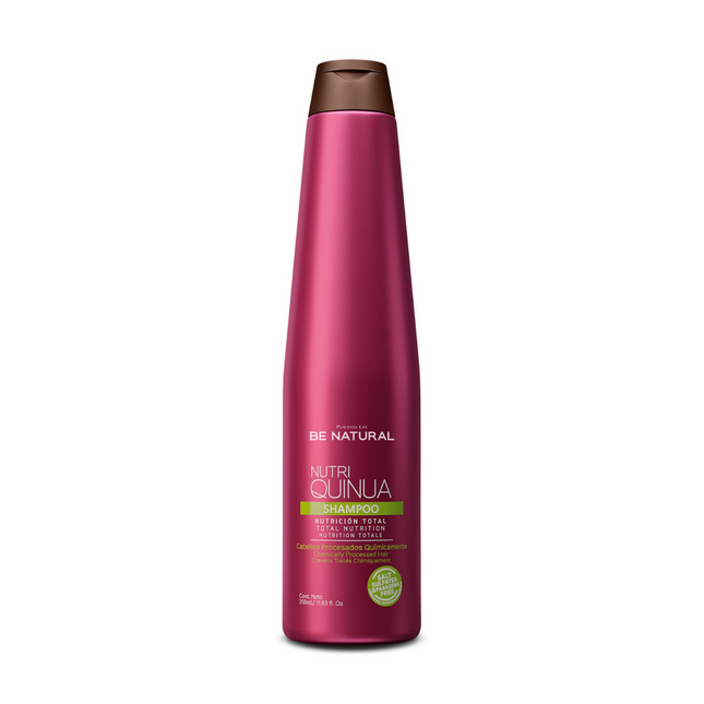Shampoo Nutritivo Quinua Placent Life | 350ml | Fortalecimiento y suavidad para cabello seco o débil