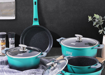 Set de Ollas Winning Star ST-5106, 10 Piezas