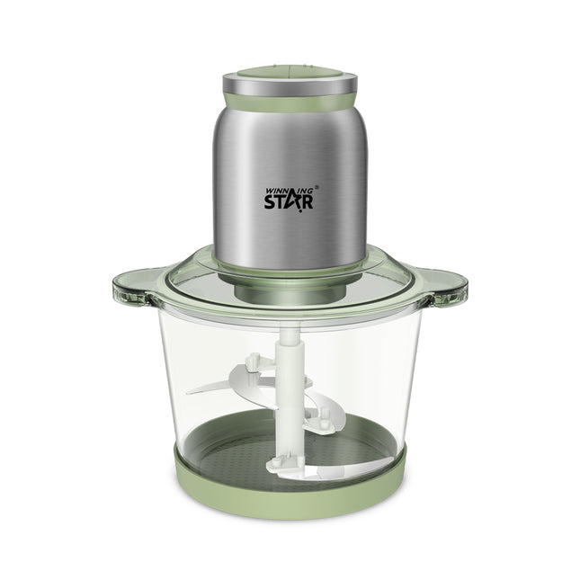Vista lateral del procesador Winning Star ST-2371 con recipiente de 3 litros