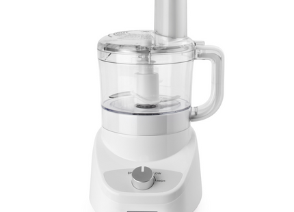 Procesador de Alimentos Black+Decker FP1337 | 8 Tazas | 450 W | 2 Velocidades + Pulso | Acero Inoxidable
