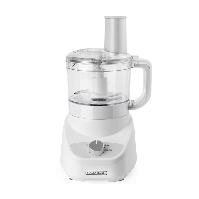 Procesador de Alimentos Black+Decker FP1337 | 8 Tazas | 450 W | 2 Velocidades + Pulso | Acero Inoxidable