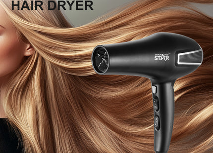 Secadora de Cabello 1200W Winning Star, ST-2293
