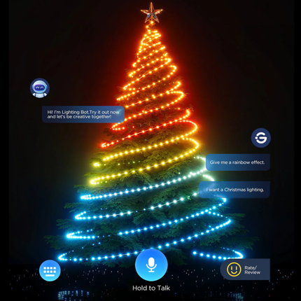 Luces Navideñas Govee H70C2 | Smart RGBIC | 20 m | Wi-Fi + Bluetooth