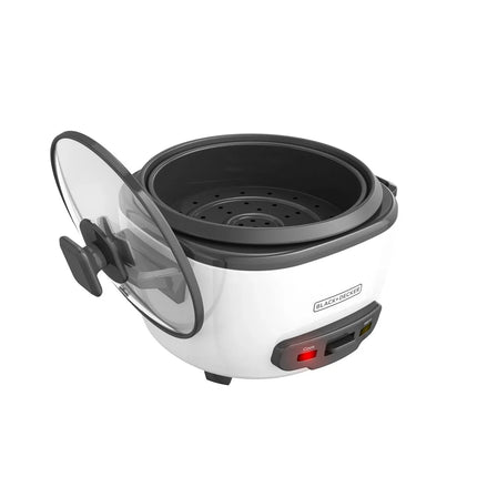 Black + Decker olla arrocera 14 tz cocidas blanca RC514
