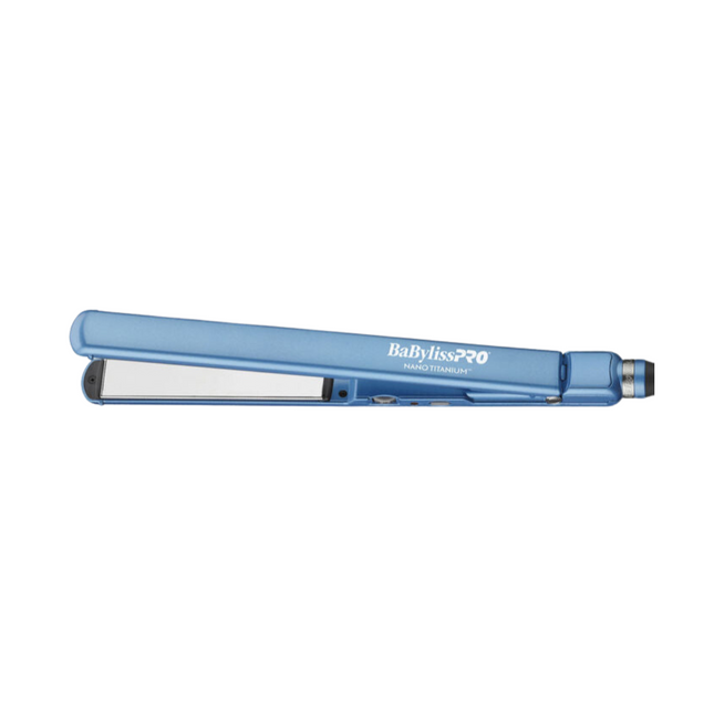 Plancha BaByliss Nano Titanium | 1” | Placas Ultra Lisas | Temperatura hasta 450°F | Tecnología Iónica | Profesional