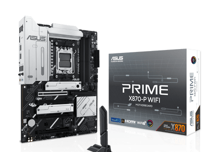 Tarjeta Madre ASUS Prime X870-P WIFI | AM5 | DDR5 | ATX | PCIe 5.0 | Wi-Fi 6E