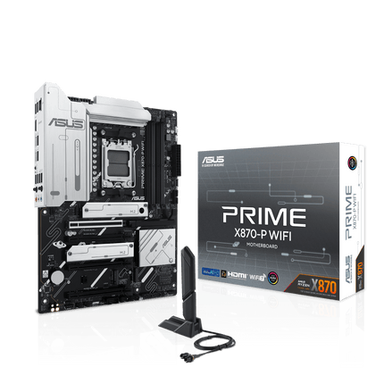 Tarjeta Madre ASUS Prime X870-P WIFI | AM5 | DDR5 | ATX | PCIe 5.0 | Wi-Fi 6E