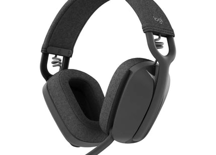 Auricular Logitech Zone Vibe 100 vista lateral izquierda con controles