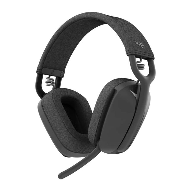 Auricular Logitech Zone Vibe 100 vista lateral izquierda con controles