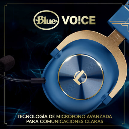 Headset Logitech G Pro X Gaming | League of Legends Edition | Sonido 7.1