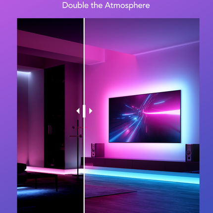 Cable de Luces Govee RGBICW LED Strip Lights 5 Metros | H61E1 | RGBICW | Control por App y Voz