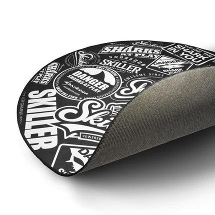 Alfombrilla Sharkoon Gaming Skiller SFM10 | Para Silla Gamer | Diseño Gamer | Antideslizante | 120cm