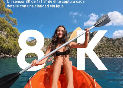 Insta360 Cámara de Acción Hasta 8K con 2 Baterías, Ace Pro 2